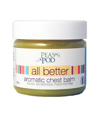 Peas In A Pod "All Better" Aromatic Chest Balm