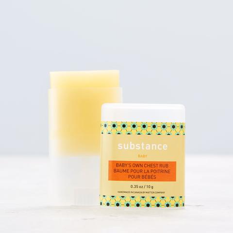 Substance "Baby's Own Chest Rub"
