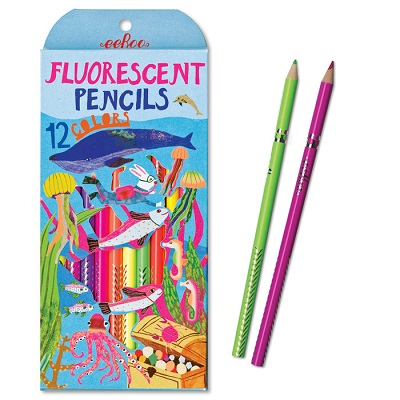 eeBoo Fluorescent Pencils
