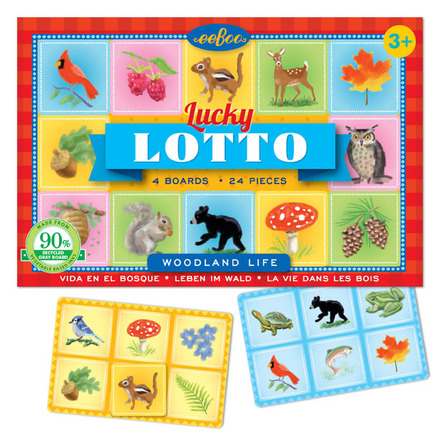 eeBoo Lucky Lotto - Woodland Life